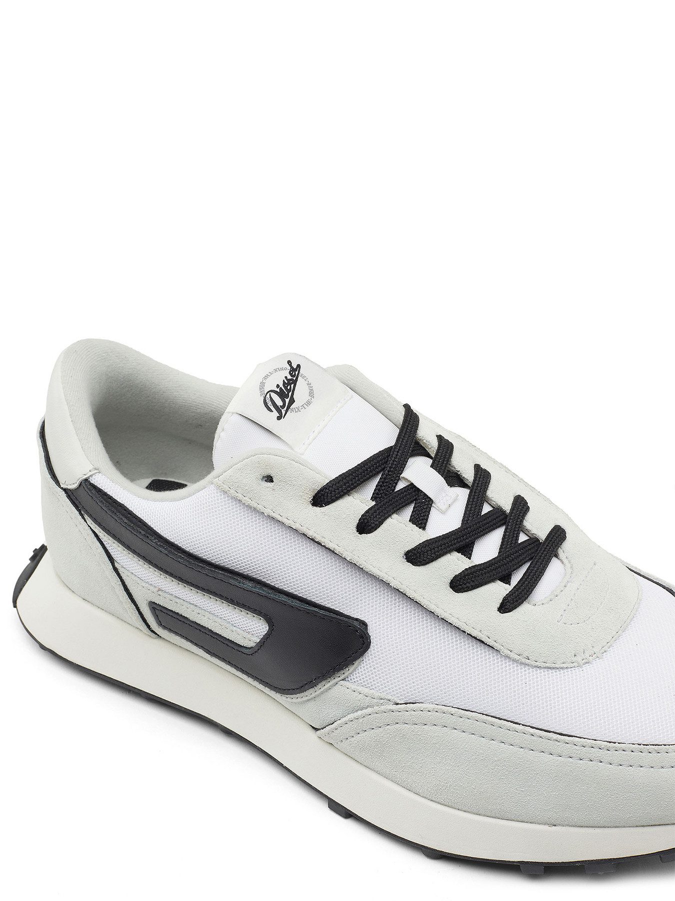 Diesel Low Top Sneaker aus Netzstoff/ Leder - S-RACER LC H8961 Sneaker