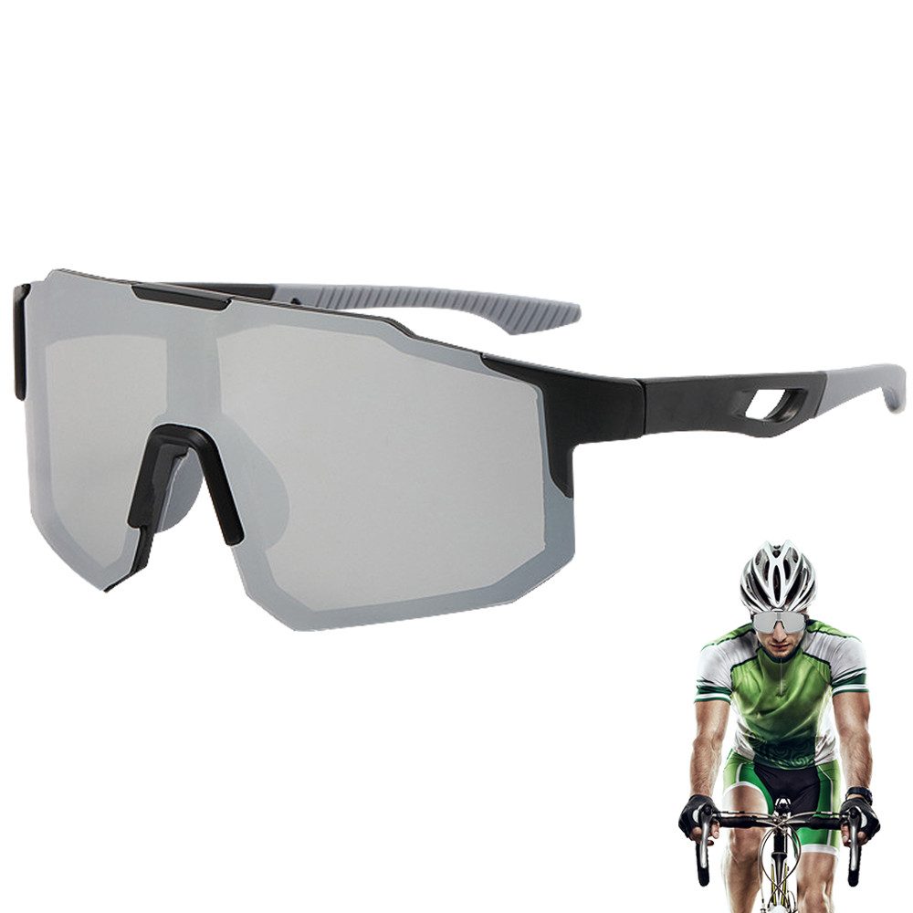 Cbei Fahrradbrille Fahrradbrille Polarisierte Sonnenbrille für Herren Damen UV Schutz, (Sonnenbrille für Herren Damen, ergonomisches Design), für Outdoor-Aktivitäten