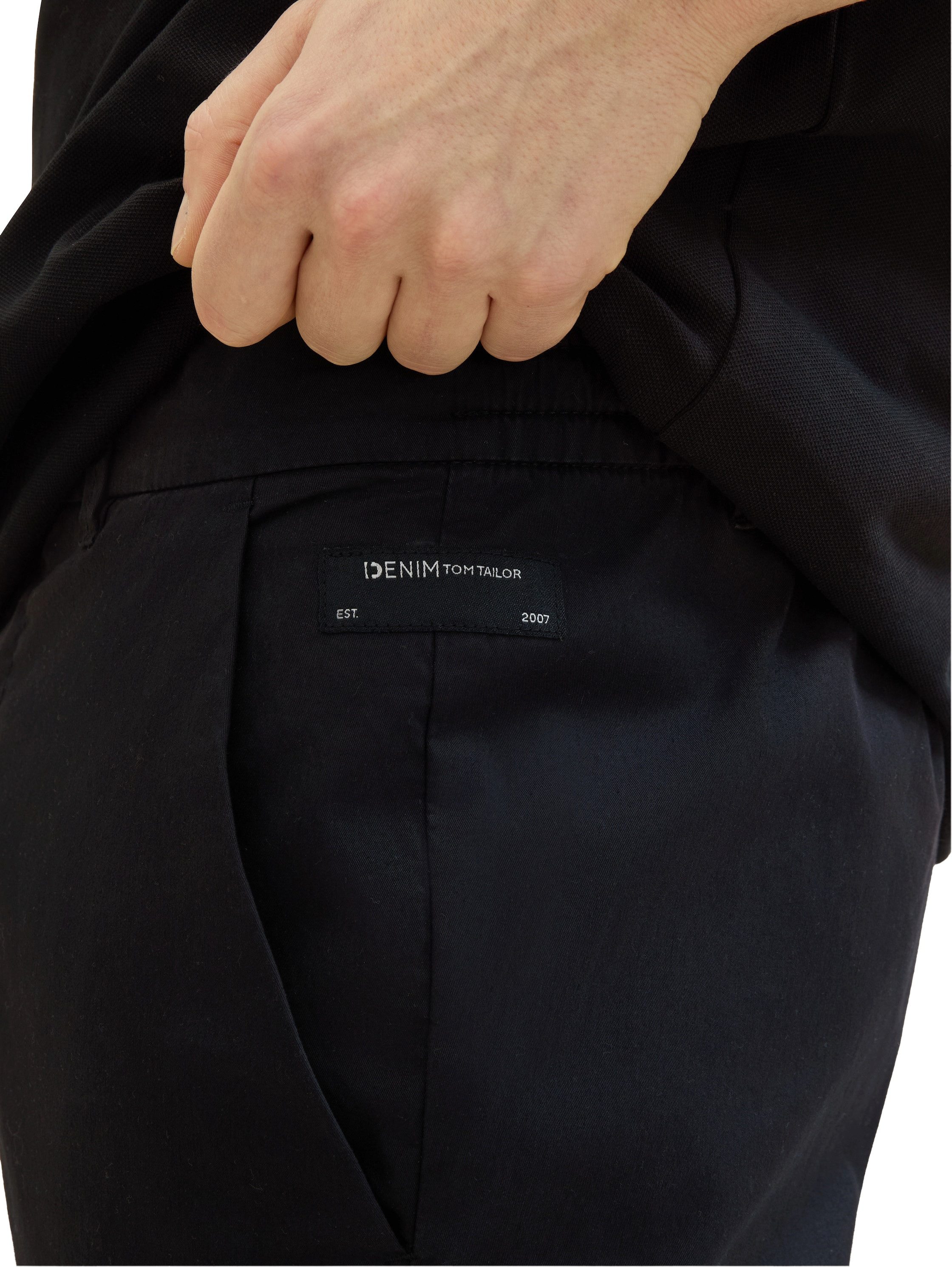 TOM TAILOR Denim Chinohose mit seitlichen günstig online kaufen