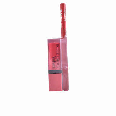 Bourjois Lipgloss Rouge Edition Velvet Lippenstift 13 Funchsia Set 2 Artikel