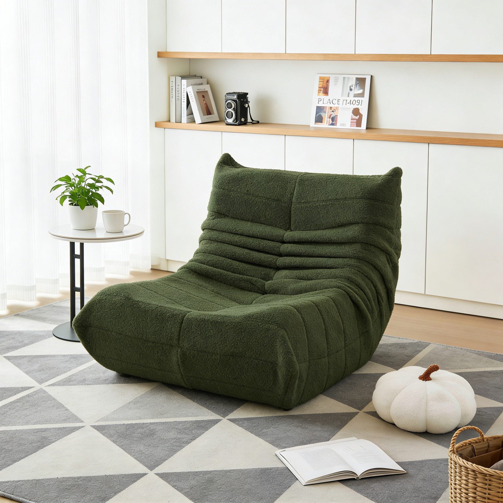 REDOM Sofa Sitzsack, Einzelsofa, Wohnzimmer Sofa, Interne rahmenlose Strukt günstig online kaufen