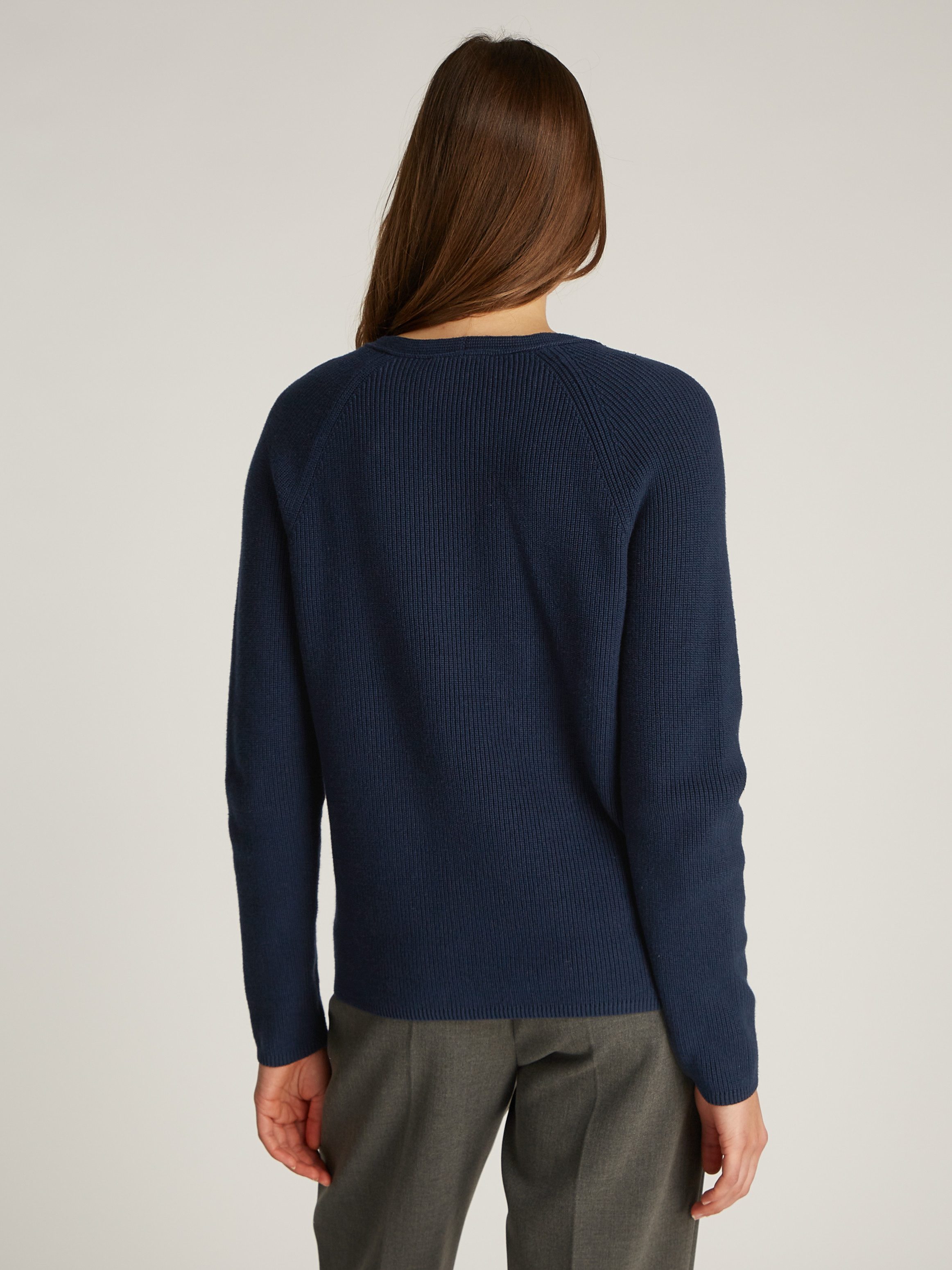 Tommy Hilfiger Strickpullover CO CARDI STITCH günstig online kaufen