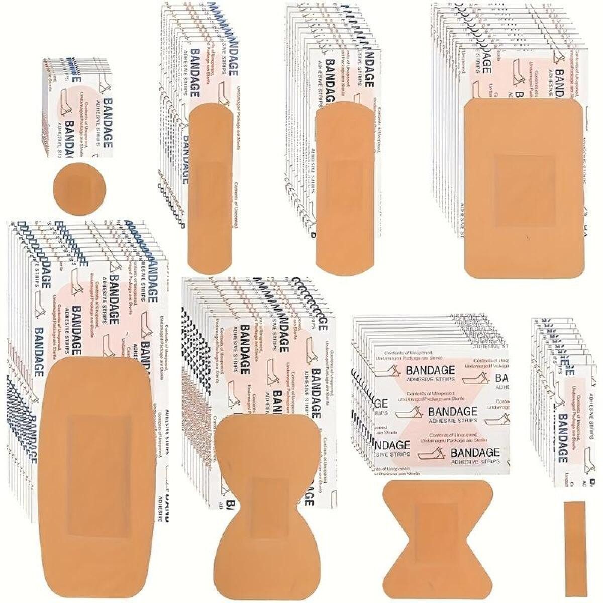 FELIXLEO Bandage 80er Flexible PE-Pflaster, wasserdichte und atmungsaktiv (1-tlg)