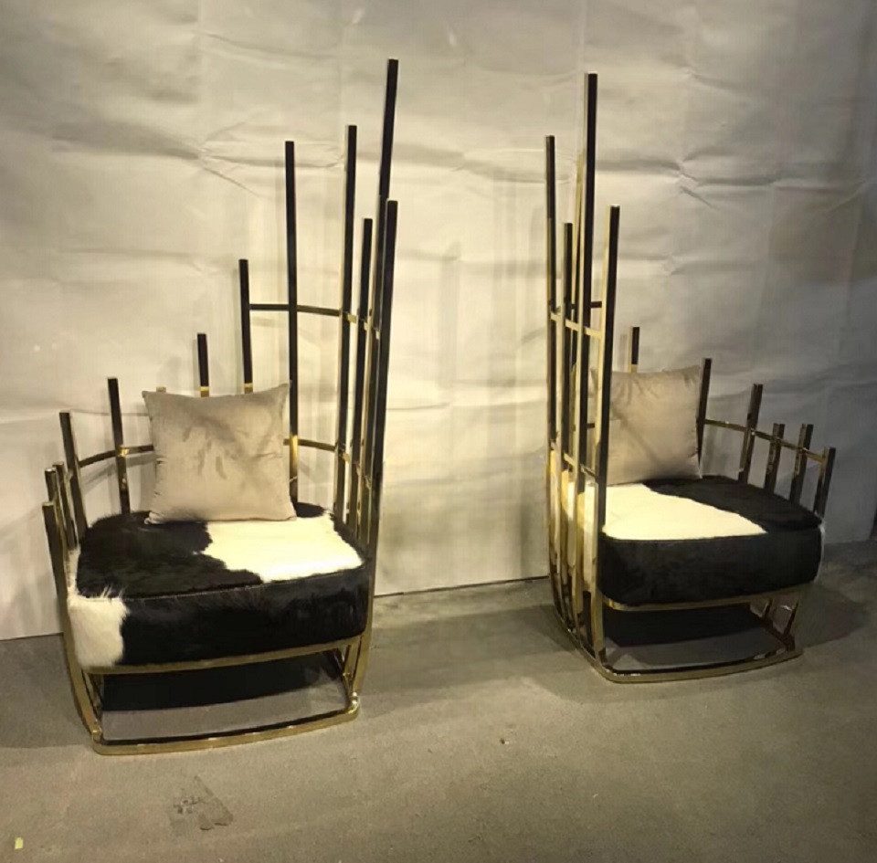 Xlmoebel Sessel Lounge Club Garnitur mit modernen Sessel für gemütliche Abende (2-St., 2x Sessel), Hergestellt in Europa