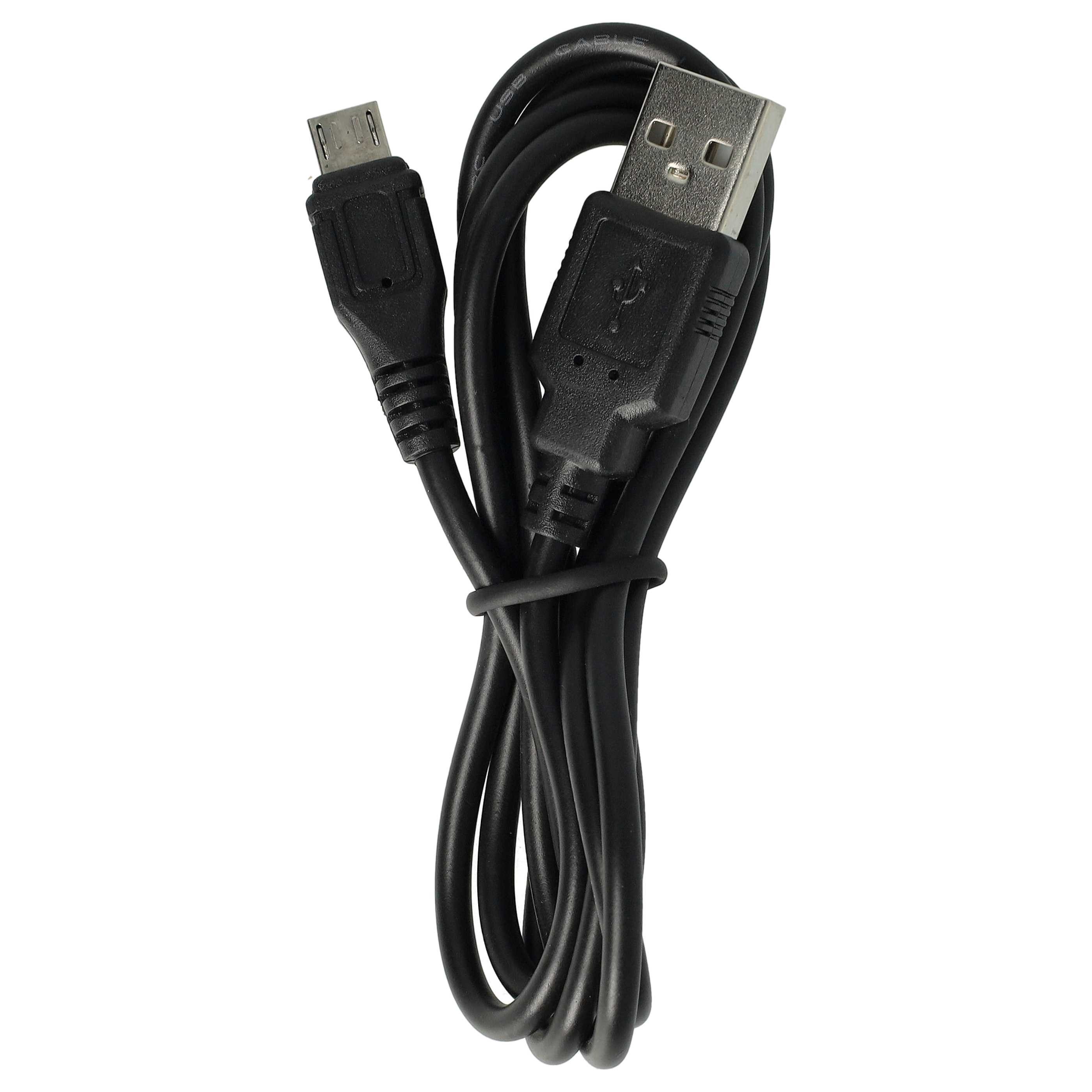 vhbw passend für Google Nexus Tablet / Controller / Smartphone / Kamera USB-Kabel, Micro-USB
