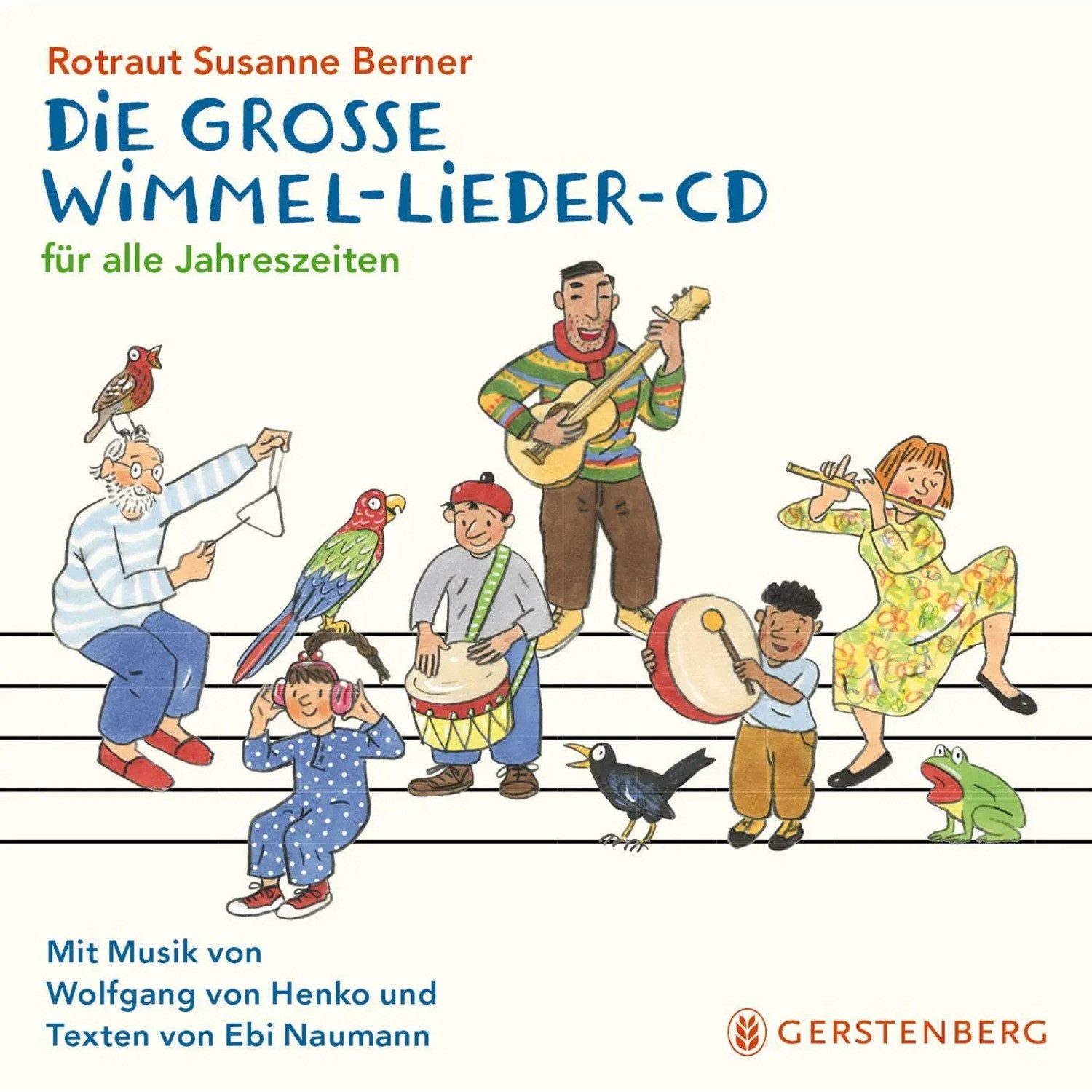 Gerstenberg Verlag Hörspiel Die große Wimmel-Lieder CD