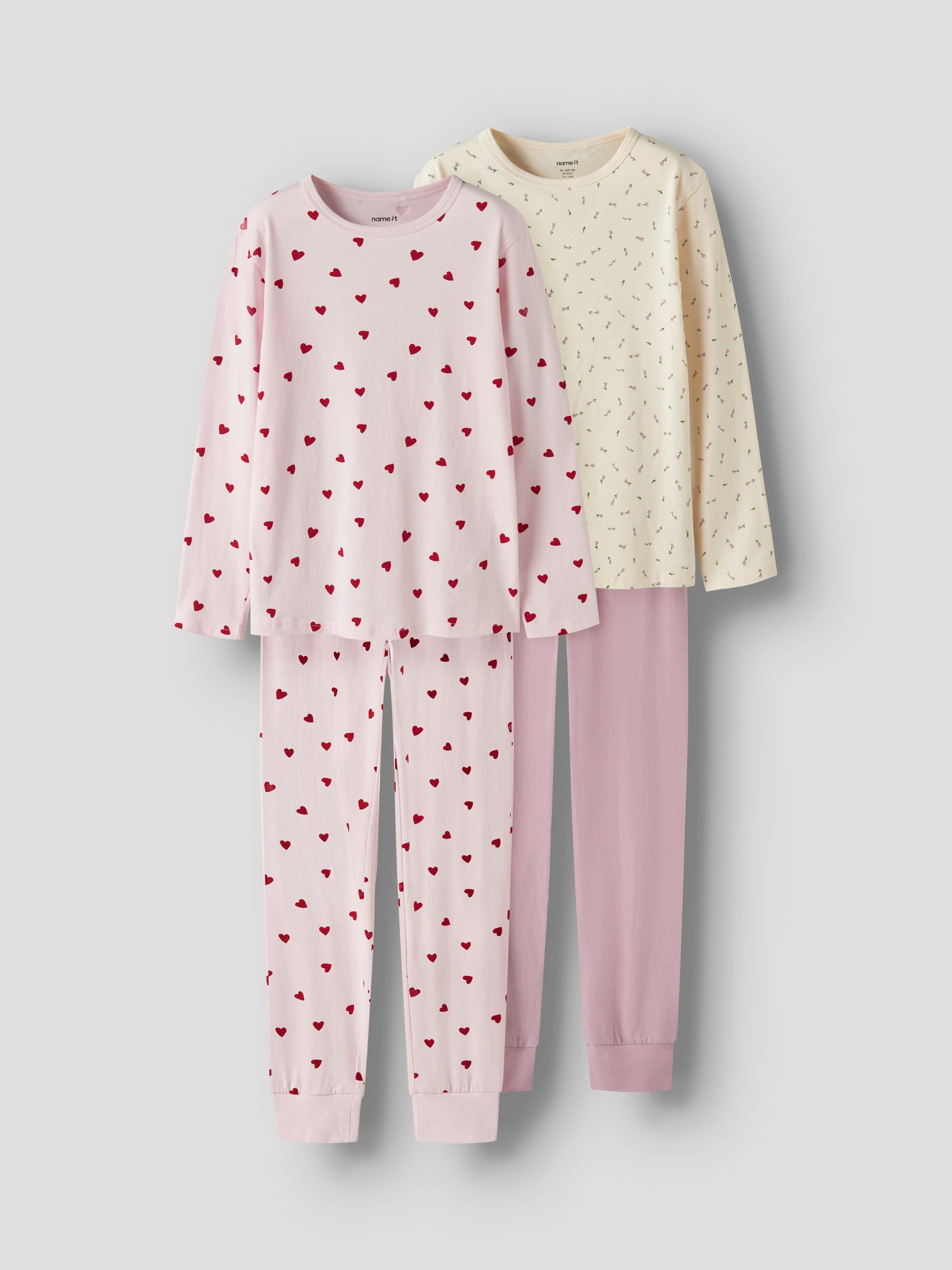 Name It Schlafanzug NKFNIGHTSET 2P AOP NOOS (Packung, 2 tlg)