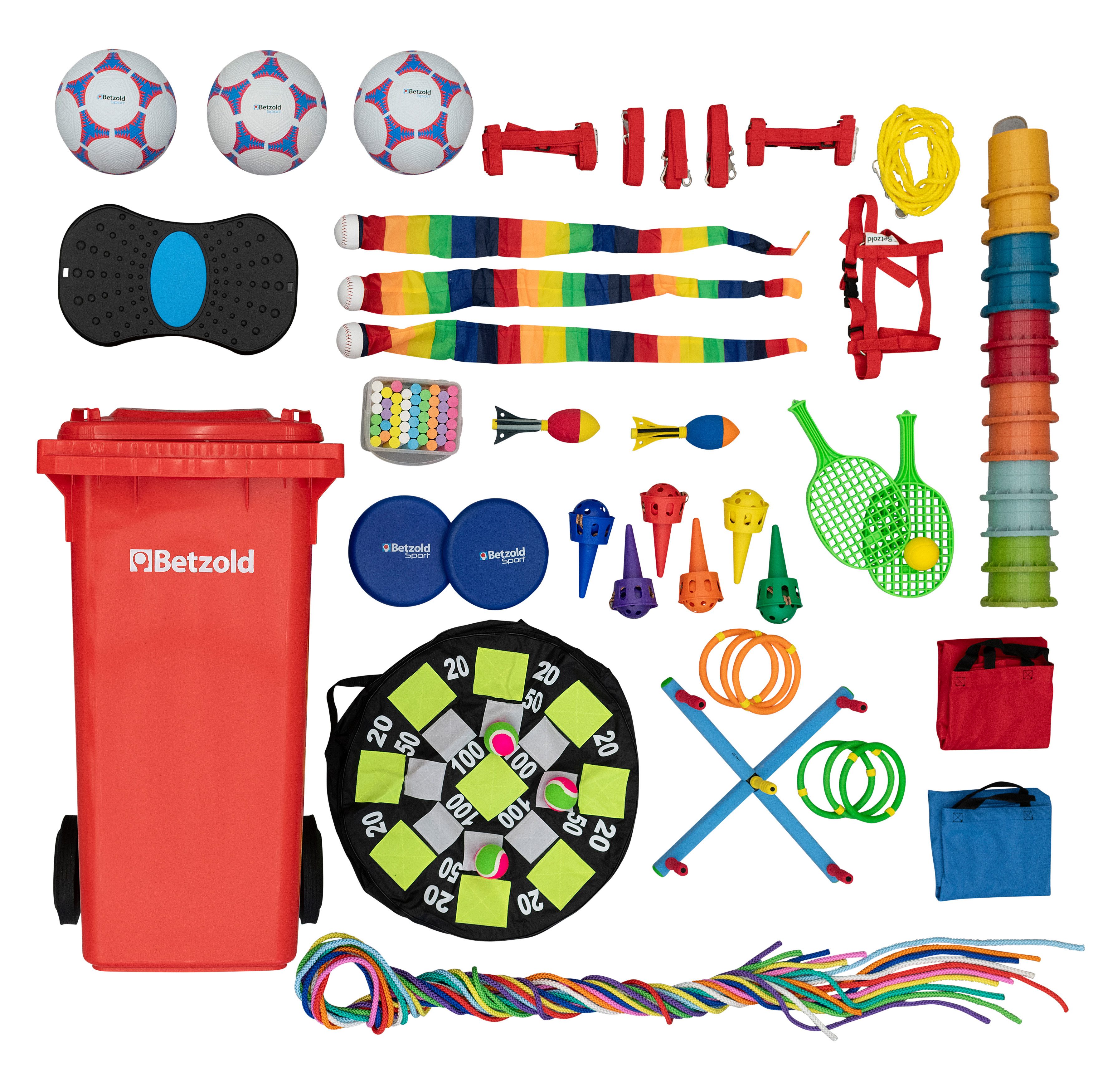 Betzold Outdoor-Spielzeug Spiel- und Spaßtonne, Kunststoff