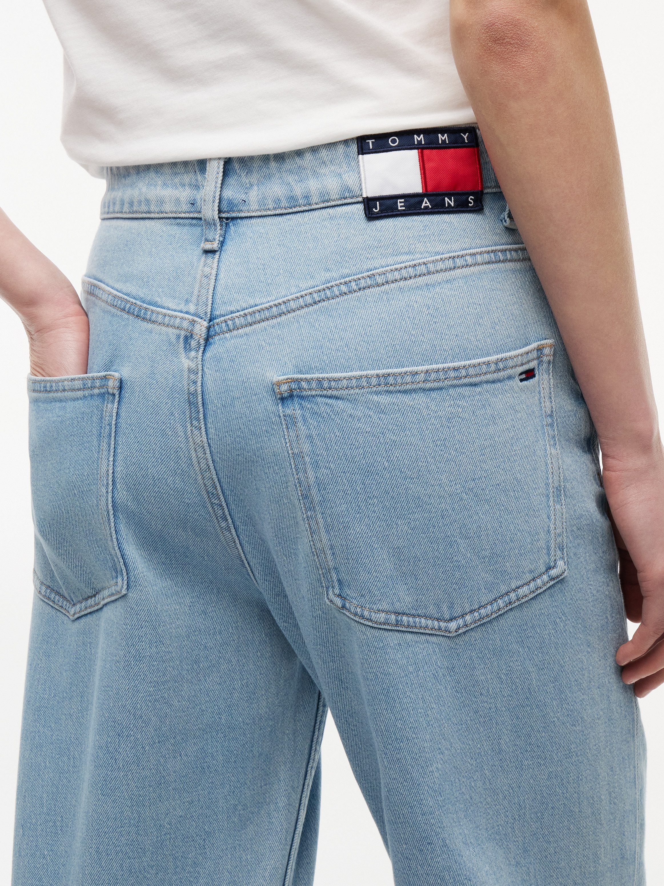 Tommy Jeans Straight-Jeans MIA MR RLXD STR Baumwollmischung, relaxed fit