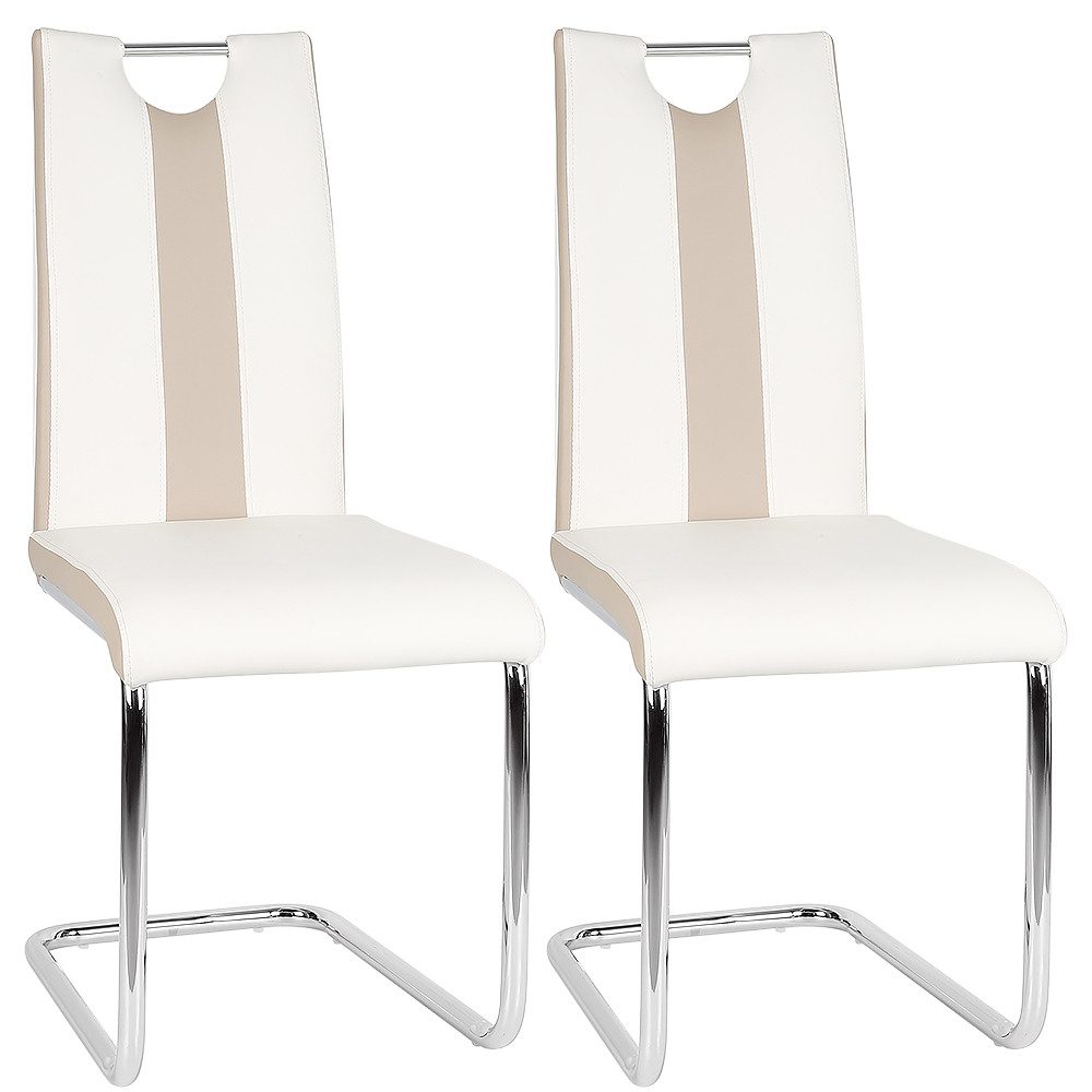 JEOBEST Esszimmerstuhl Freischwinger Küchenstühle Esszimmerstühle mit günstig online kaufen