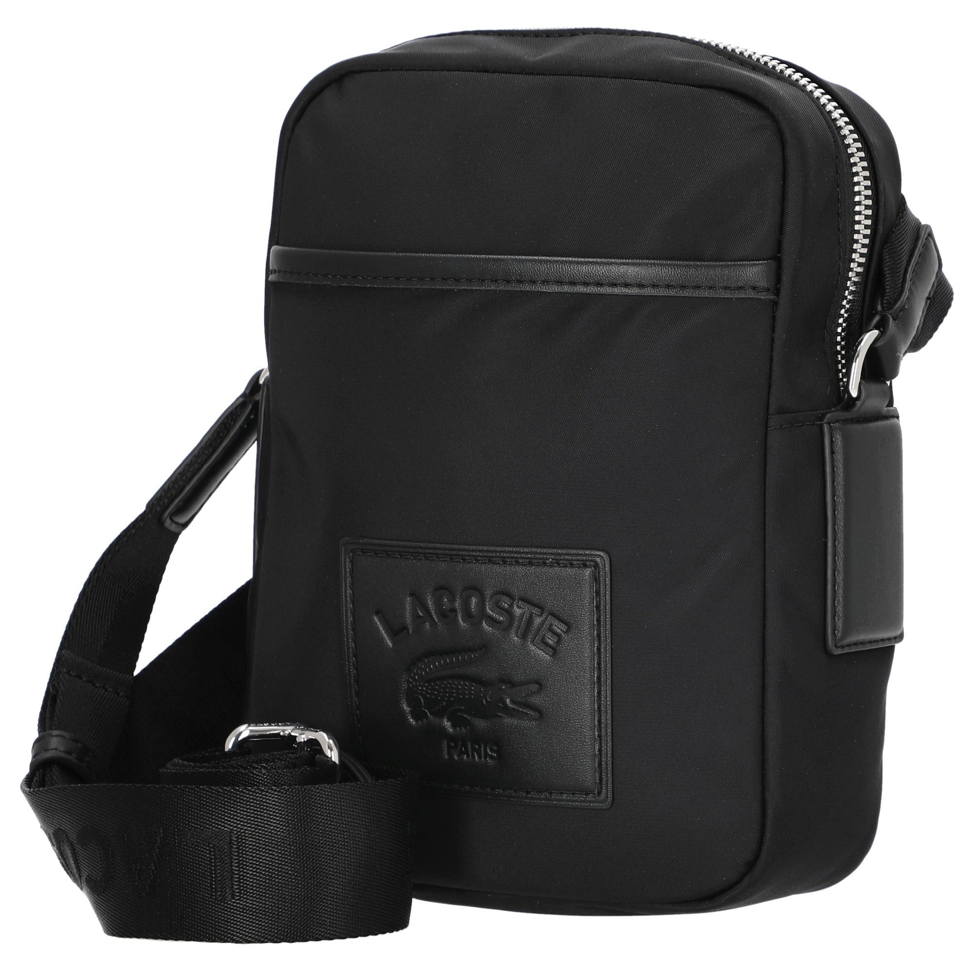 Lacoste Umhängetasche Vertical Camera Bag - Umhängetasche 22 cm (black)