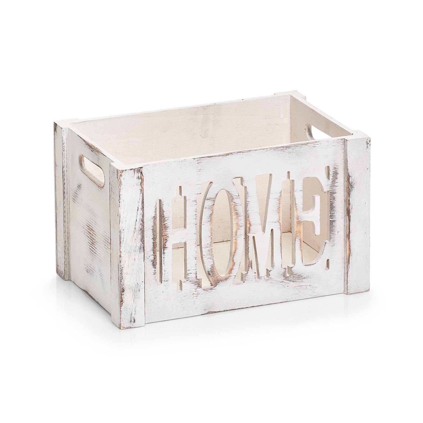 Holzkiste (1 Shabby Aufbewahrungsbox HTI-Living St), Home chic Aufbewahrungsbox