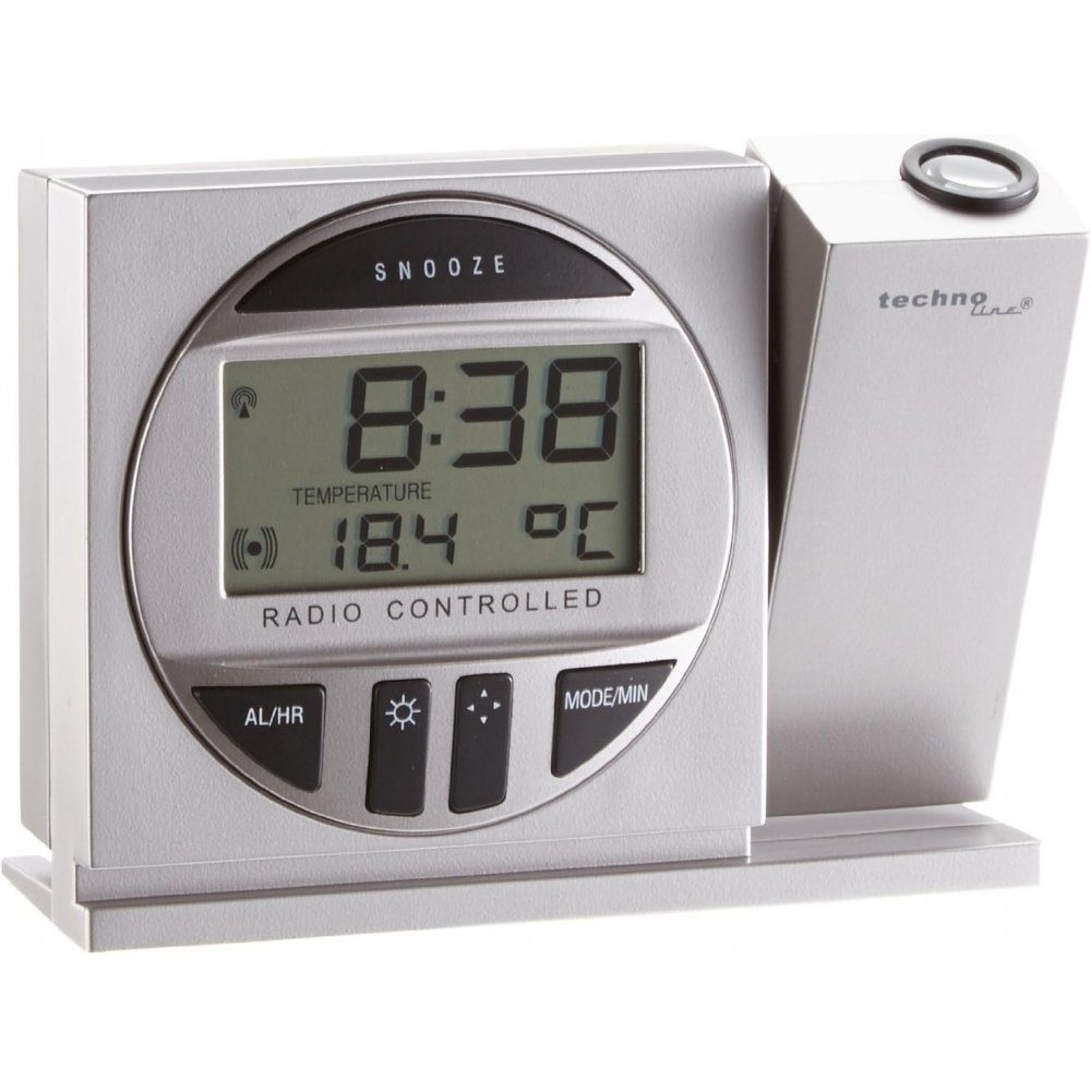 technoline Funkwecker WT-590 - Funkwecker - silber günstig online kaufen