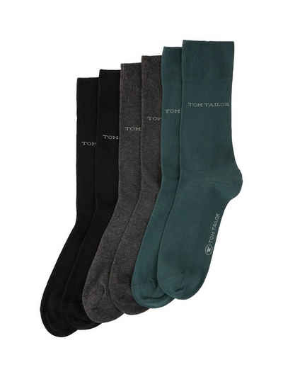 TOM TAILOR Socken 6er-Set Socken (im Sechserpack)