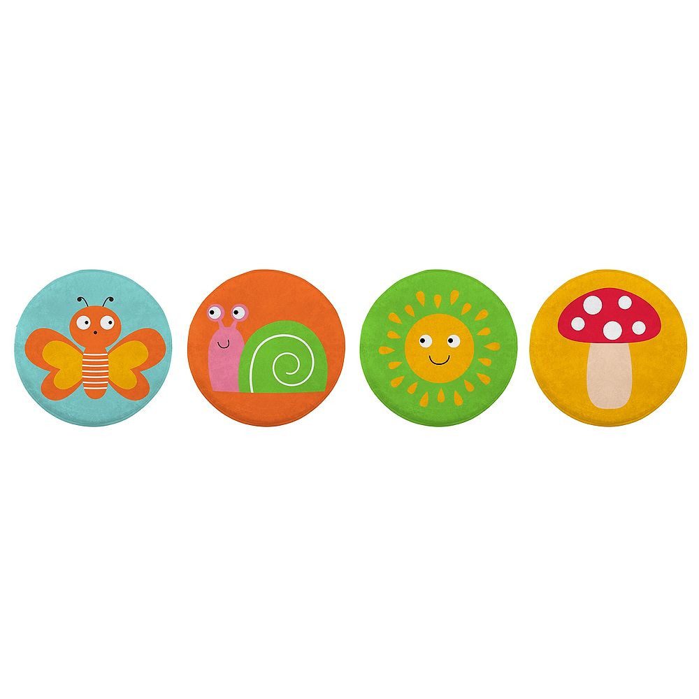 ACHOKA® Balancetrainer Sitzkissen Happy Morning Dots, Für Kita und Kindergarten
