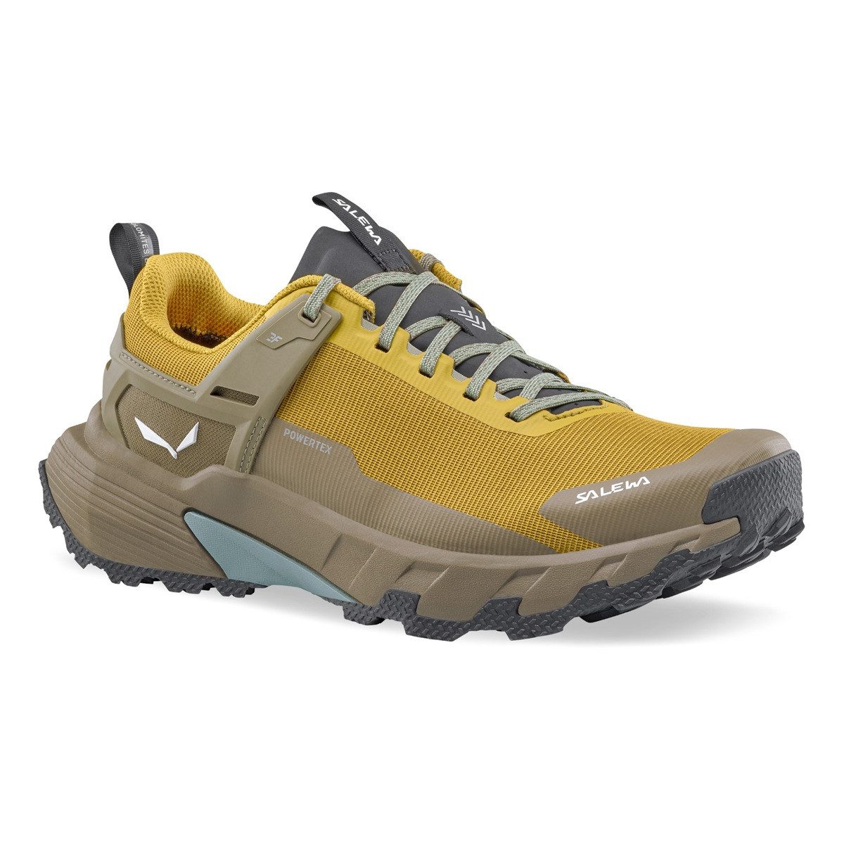 Salewa Pedroc 2 PTX (Speed-Hiking, wasserdicht) gelb/braun Herren Wanderschuh