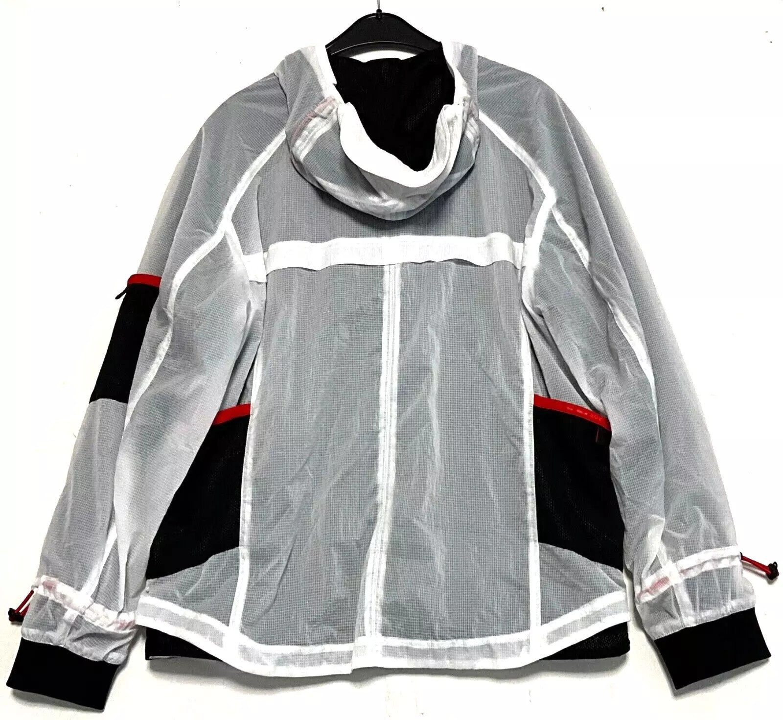 HUGO Funktionsjacke Hugo Boss bactive outer-100-white sport jacke, Hugo Boss Sports Jacke mit Kapuze