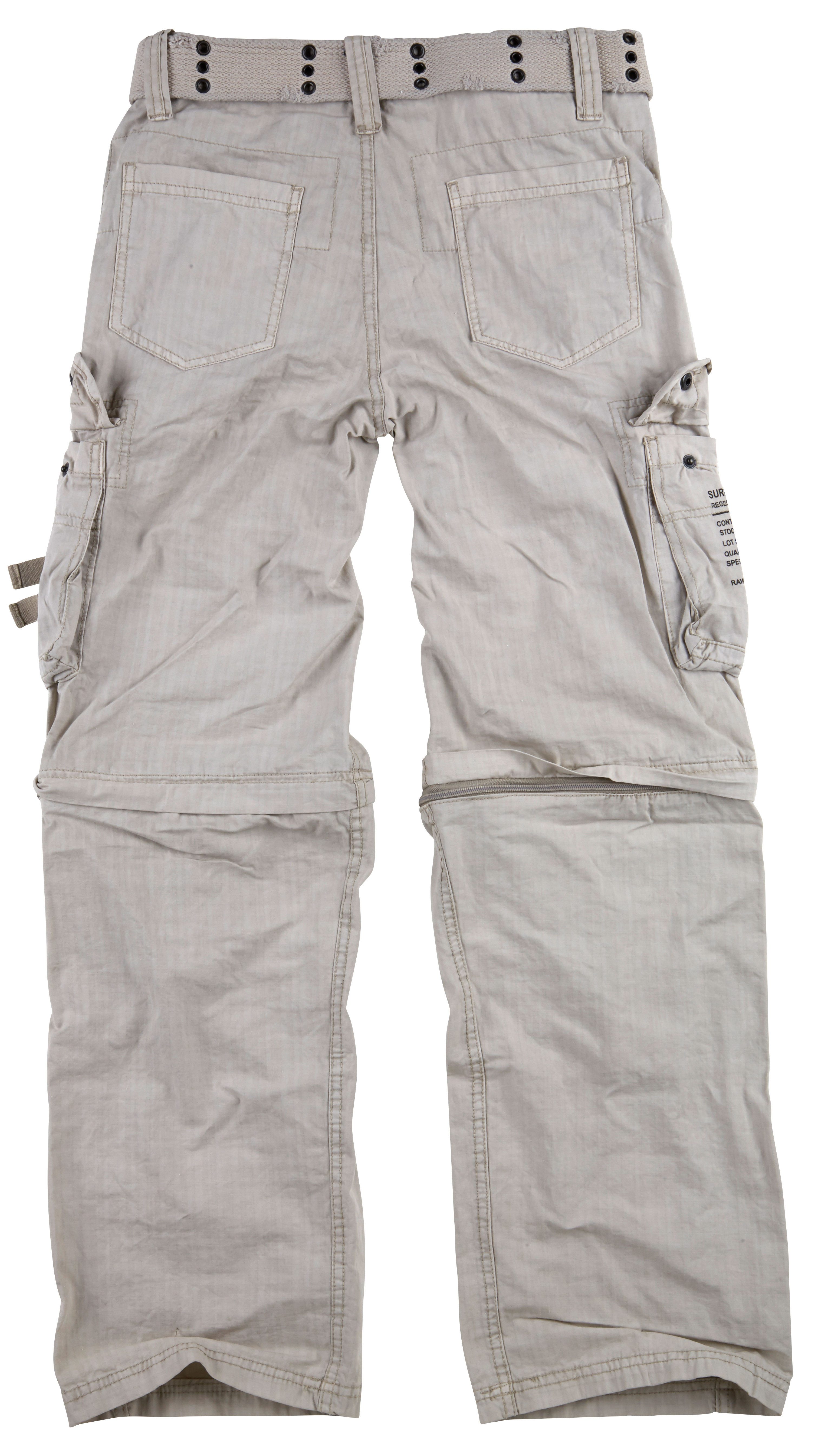 Trooper Cargohose Herren Outback Cargo Vintage Hose Shorts Army Outdoor Pants