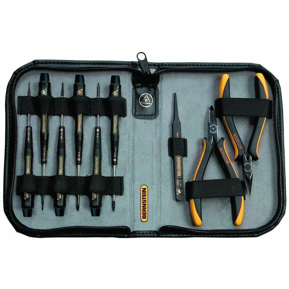 BERNSTEIN TOOLS FOR ELECTRONICS Werkzeugkoffer Reißverschlußetui aus leitfähigem Material 2251