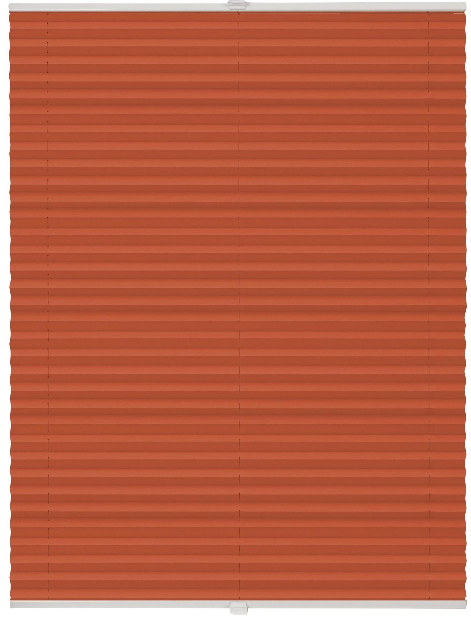 ondeco Plissee Basic, Lichtschutz, ohne Bohren, verspannt, Klemmträger mit Feststellschraube