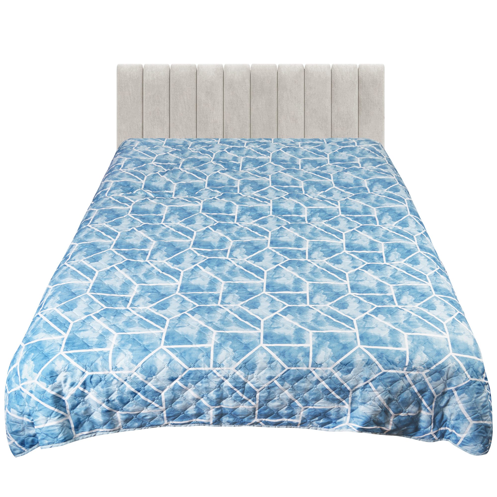 Leonado Vicenti Tagesdecke Tagesdecke 220 x 240 cm gesteppt, Tagesdecke mit Steppung als Überwurf geeignet