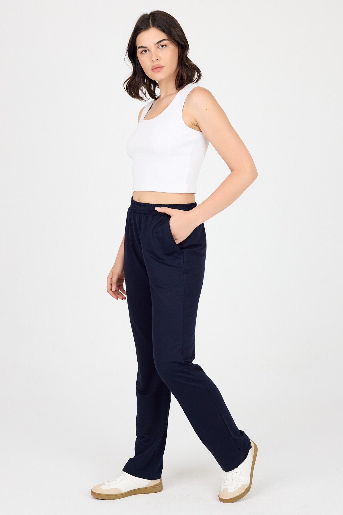 Phistan Relaxhose Bequeme Damenhose aus Strickstoff günstig online kaufen