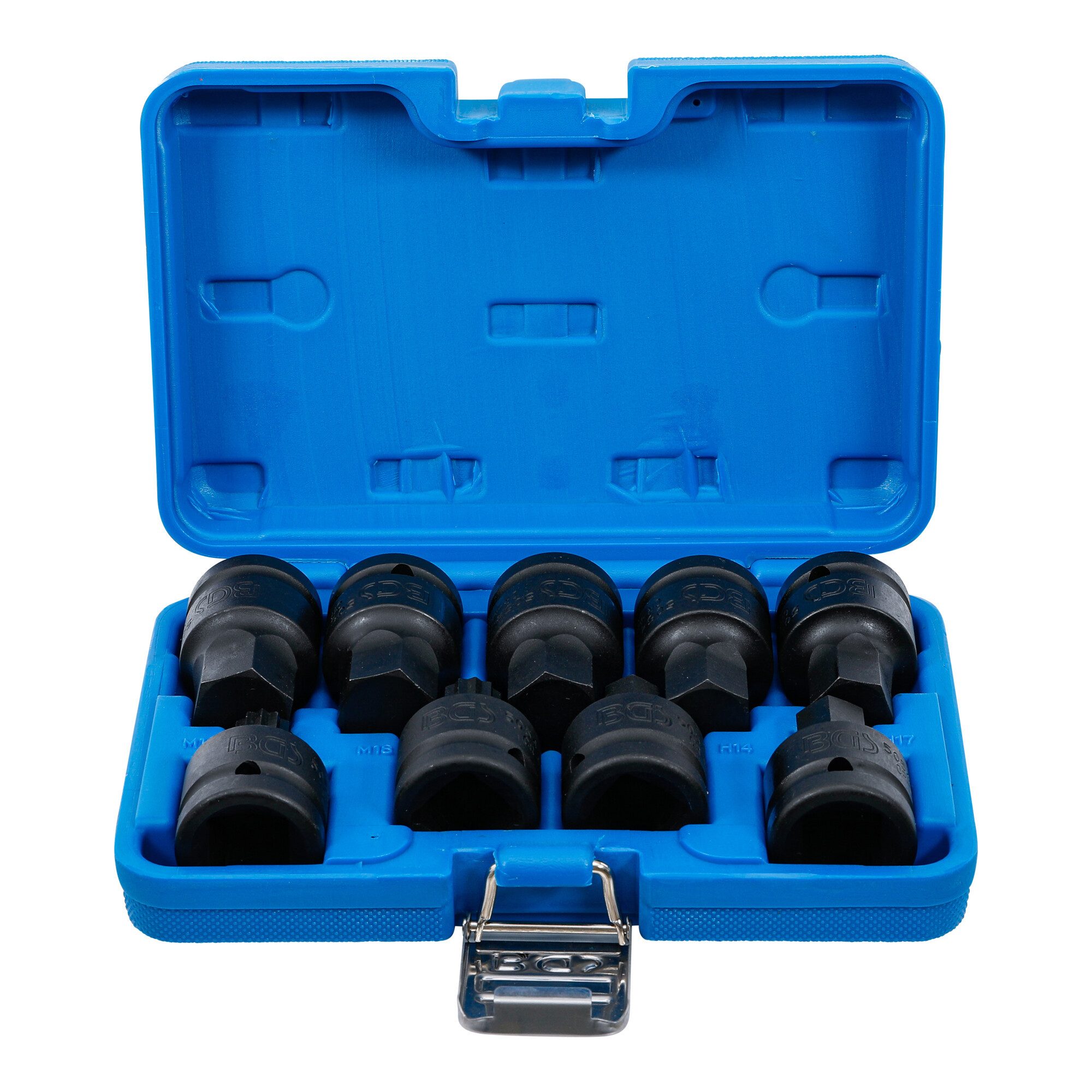 BGS technic Bit-Set BGS Kraft-Bit-Einsatz-Satz Antrieb Innenvierkant 20 mm (3/4 Zoll)
