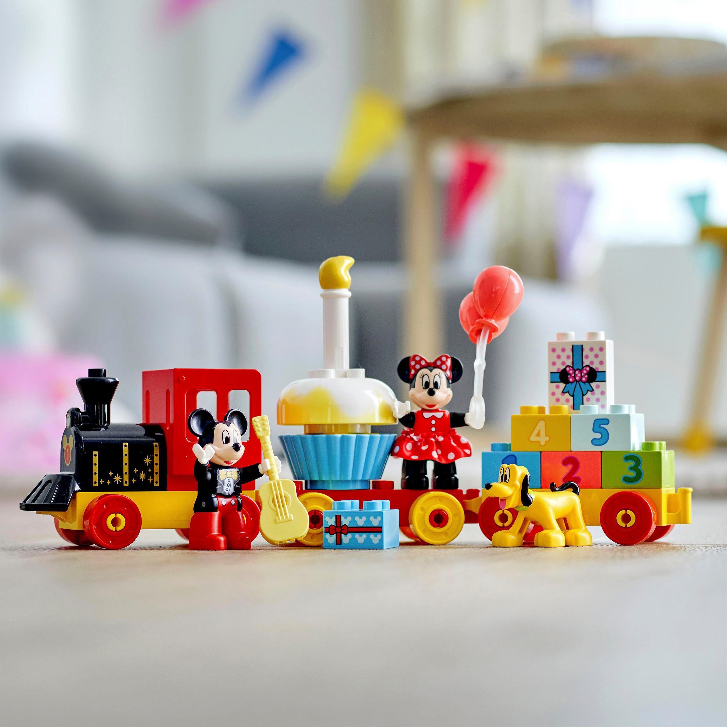 LEGO® Mickys und Minnies Geburtstagszug (10941), LEGO® DUPLO® Disney™ Konstruktionsspielsteine, (22 St), Made in Europe