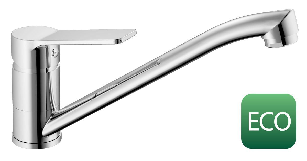 Aqualine Küchenarmatur SINTRA ECO 6 l/min, Küchenarmatur, Chrom Aqualine-SX070-02-SET
