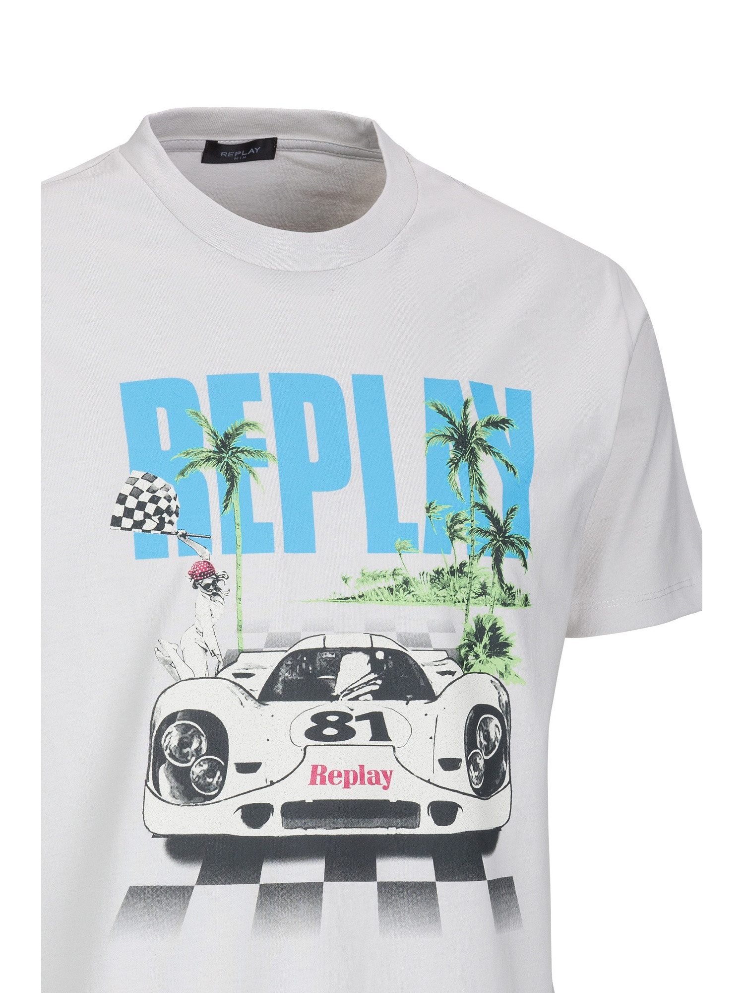 Replay T-Shirt Racing Car