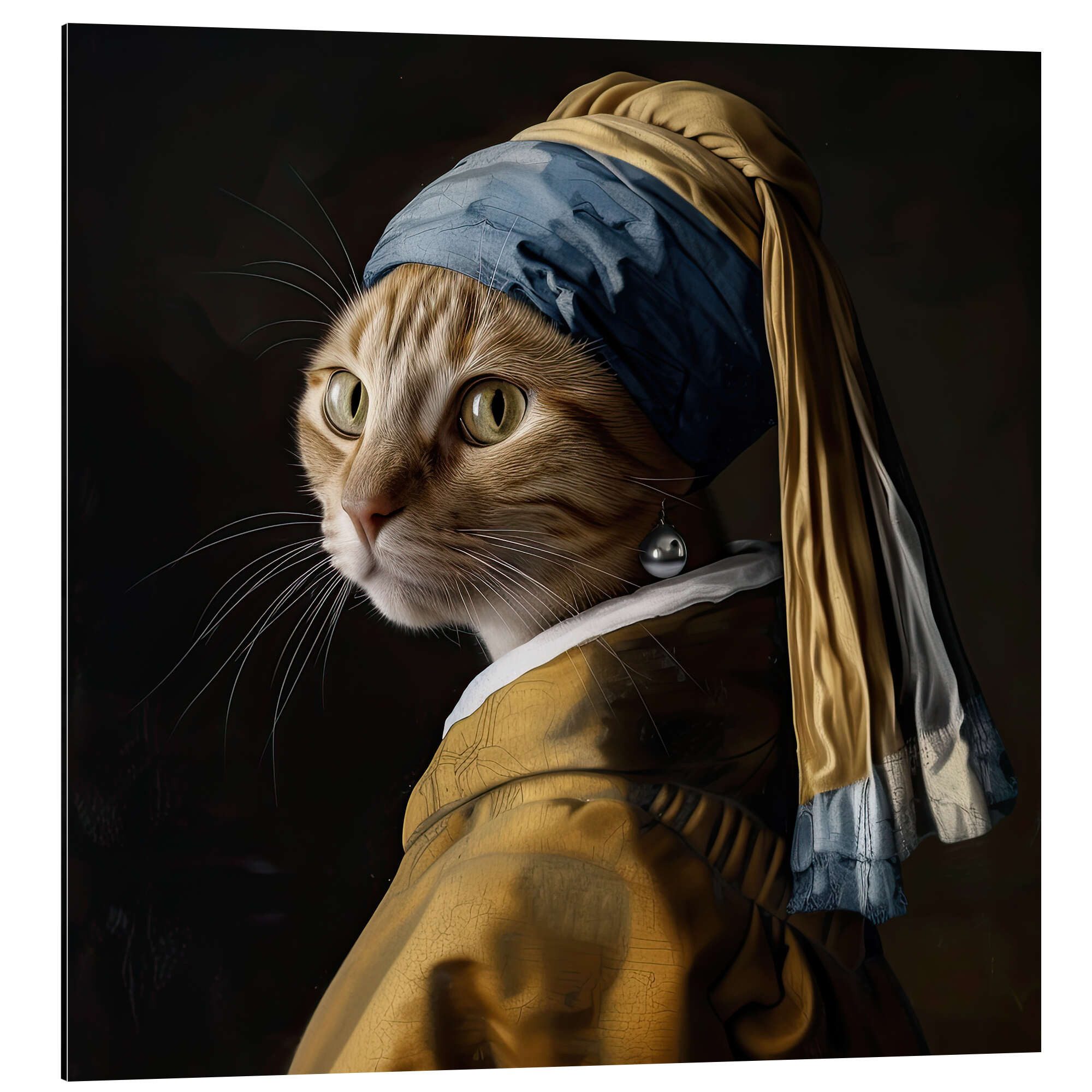 Posterlounge Poster Felipe Hora, Die Katze günstig online kaufen
