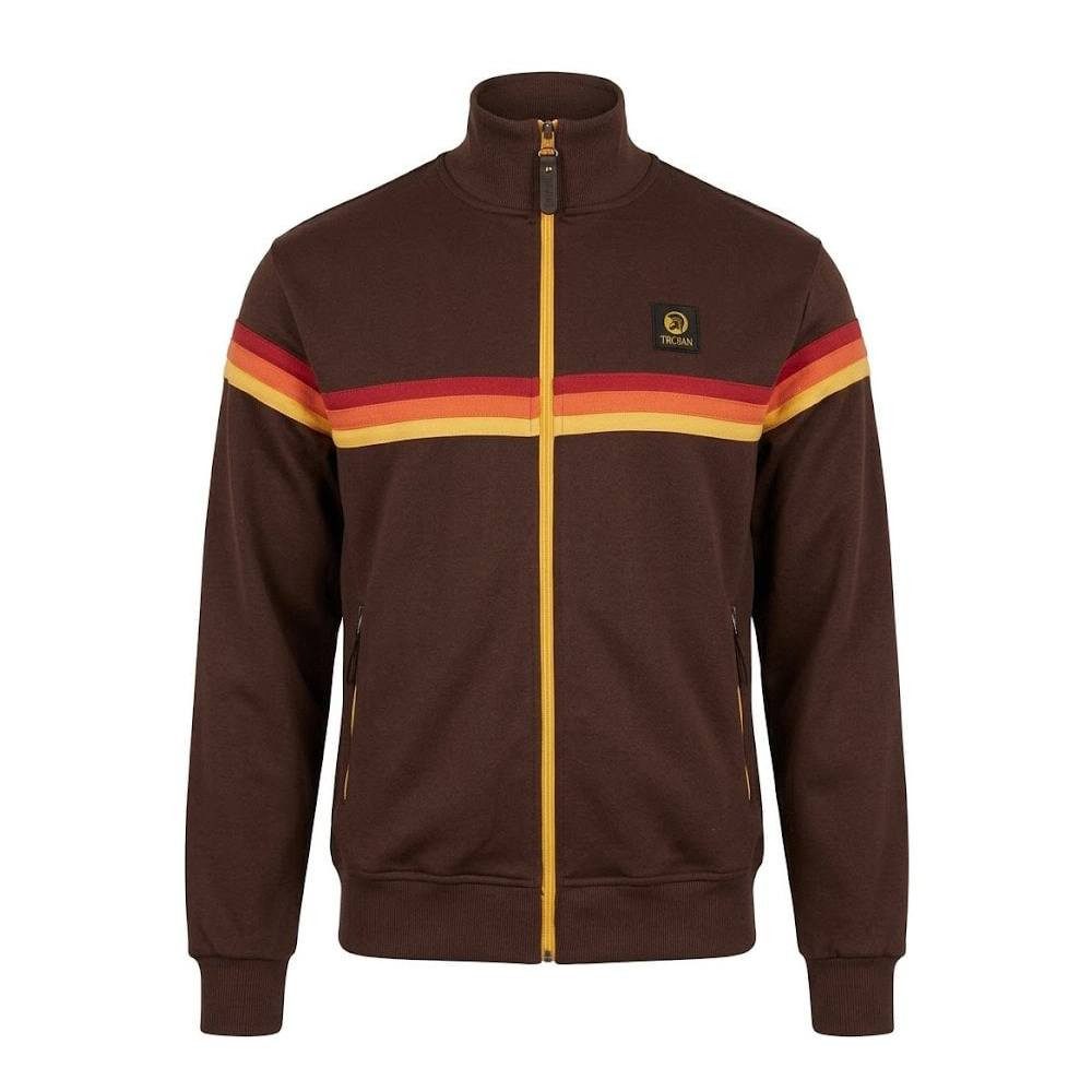 Trojan Sweatjacke TR/9102 (1-tlg) Genähte Kontraststreifen