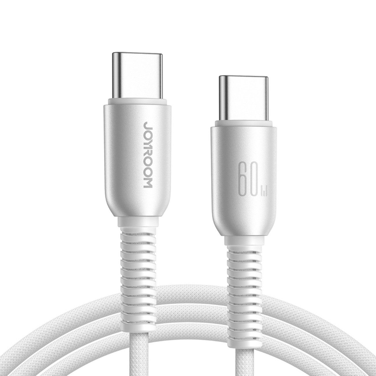JOYROOM Cutting-Edge USB-Kabel, USB-C, USB-C, USB-C/USB-C Kabel 60 W, 1,2 m, Nylongeflecht