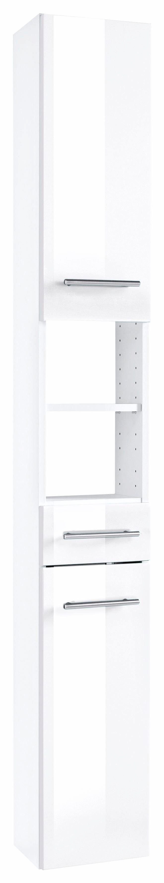 welltime Hochschrank Venedig Badmöbel in verschiedenen Farben erhältlich günstig online kaufen