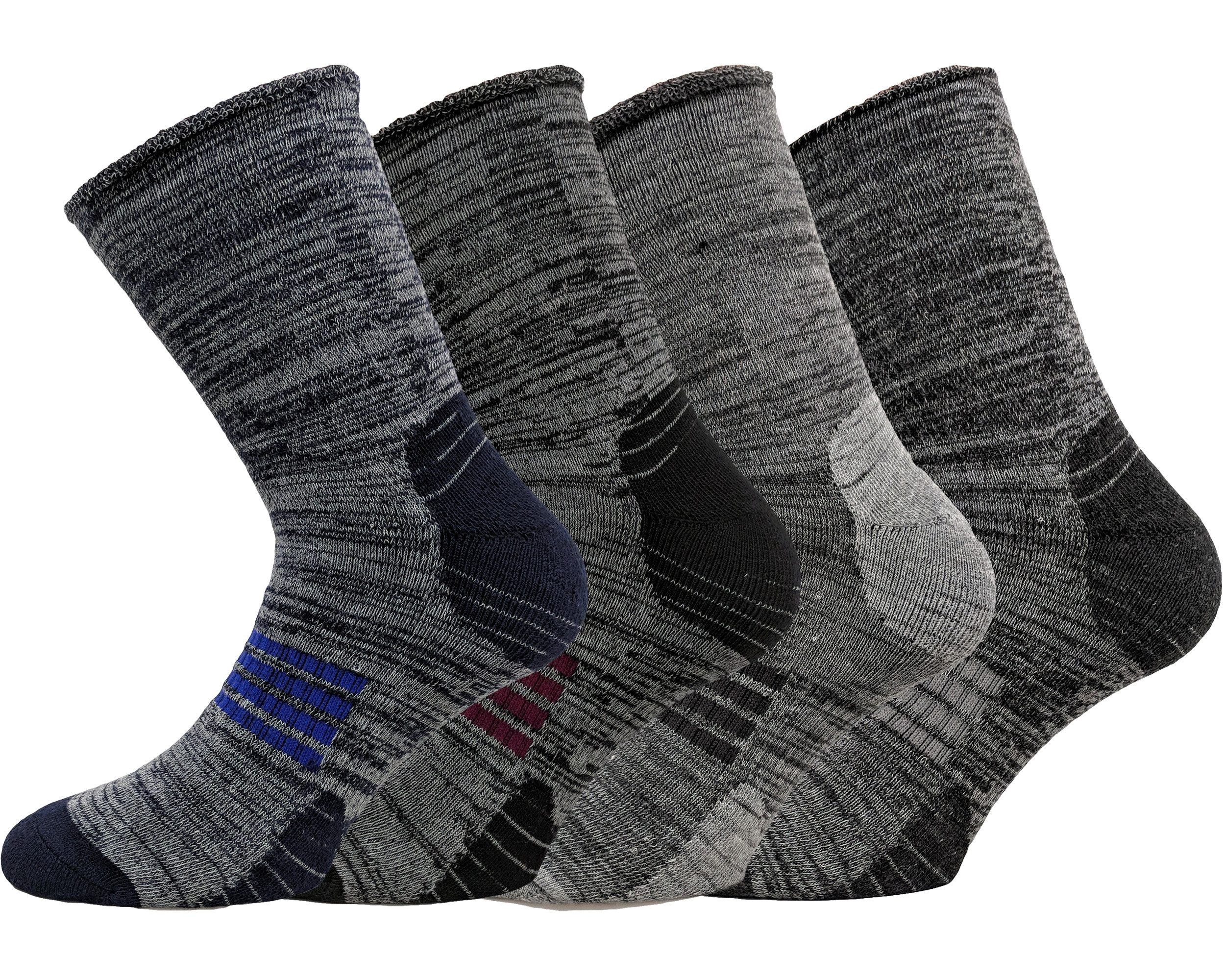 Thermosocken Wintersocken ohne Gummi Herren Thermosocken