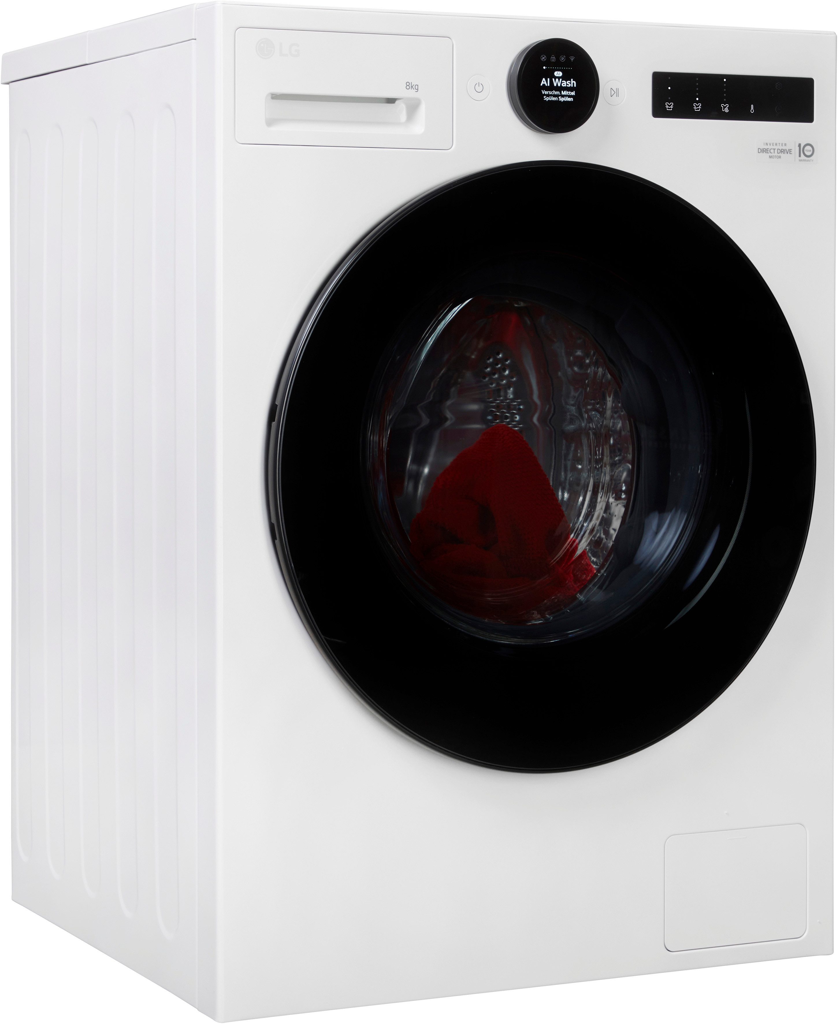 LG Waschmaschine F4WX808YC, 8 kg, 1400 U/min
