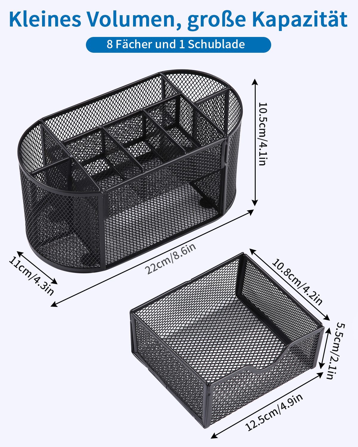 SinLaw Regal-Schreibtisch Schreibtisch-Organizer, Büro-Organizer aus Metall günstig online kaufen
