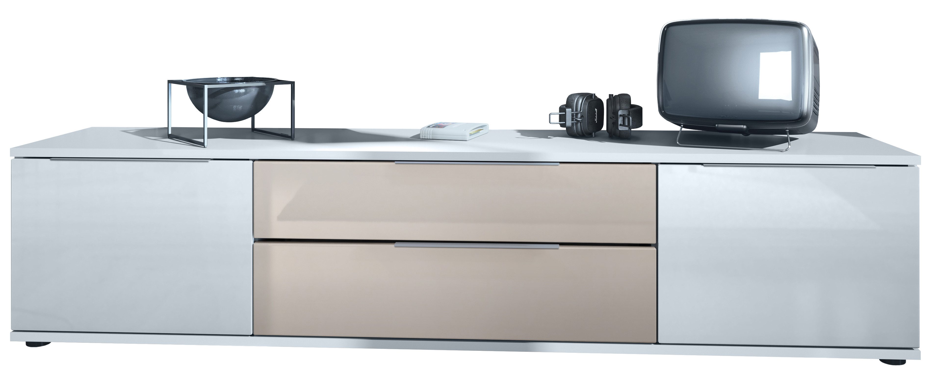 Vladon Lowboard Linio V2 (Fernsehtisch, mit günstig online kaufen