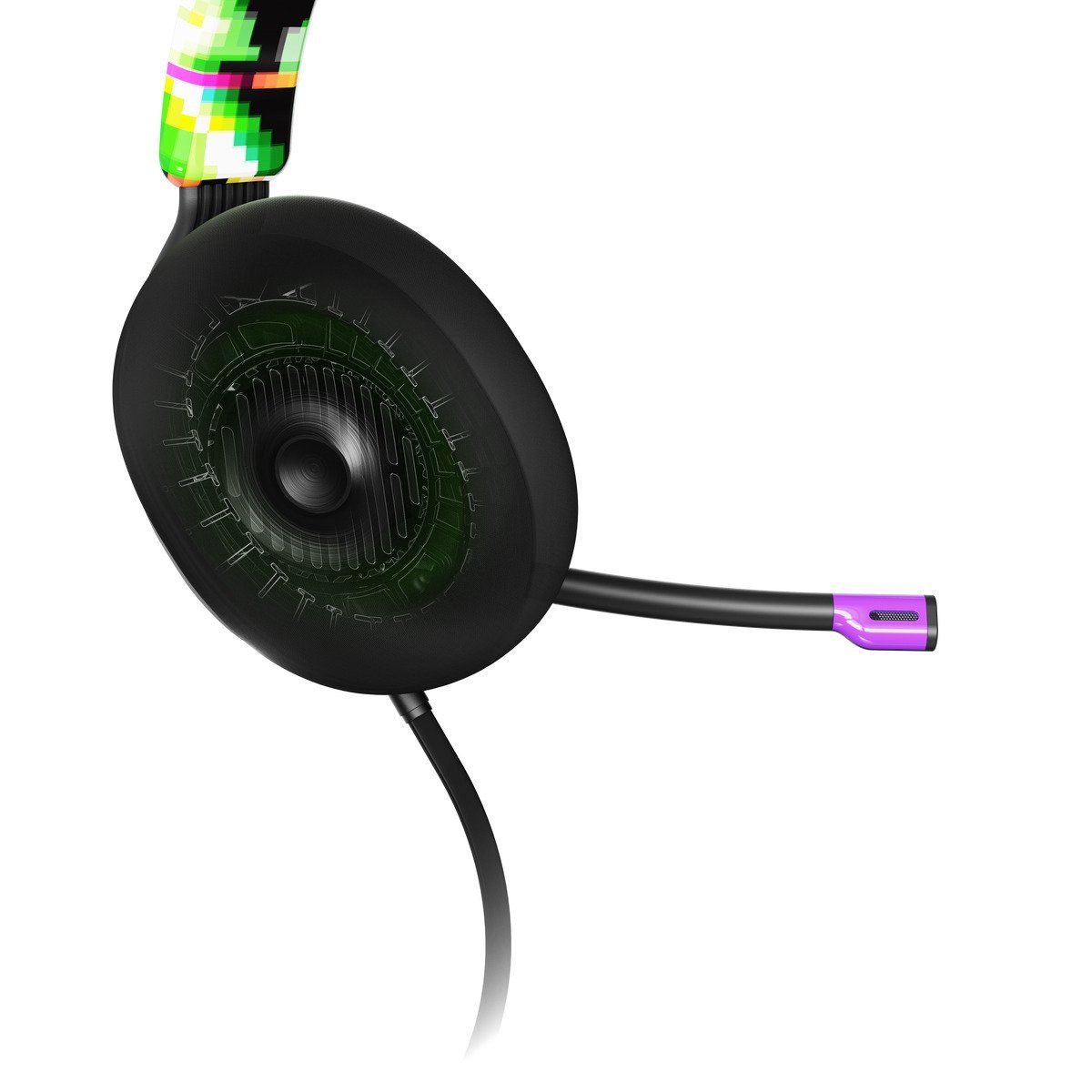 Digi-Hype Gaming 2,4 Button, /PC Multi-Plattform Wired Mute 3.5mm Sound, Lautstärken-Anpassungen, Gaming-Headset einfache Xbox Ghz) Black Lautsträken-Rad Splitter, SLYR Konnektivität (Skullcandy Skullcandy für Headband, Over-Ear Supreme Gepolstertes