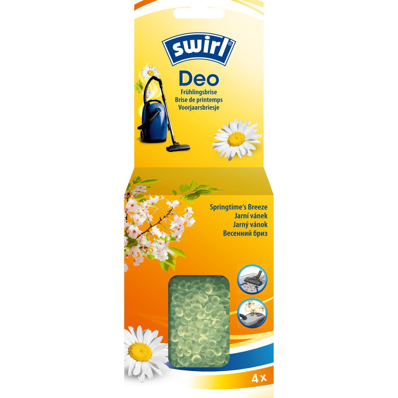 Swirl Staubsaugerbeutel Swirl Deo Perlen für Staubsauger Frühling 4