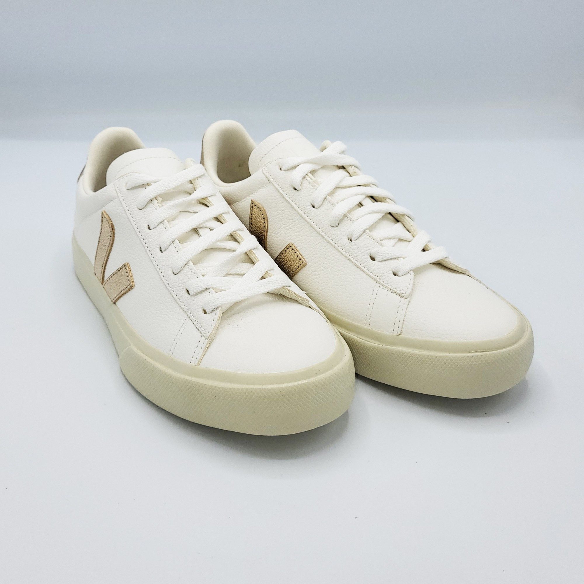 VEJA Campo Chromefree Leather, weiß Sneaker günstig online kaufen