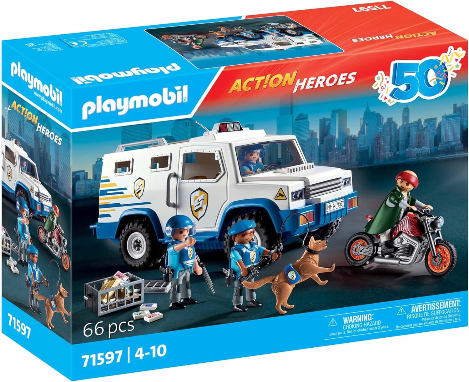 Geldtransporter Spielbausteine