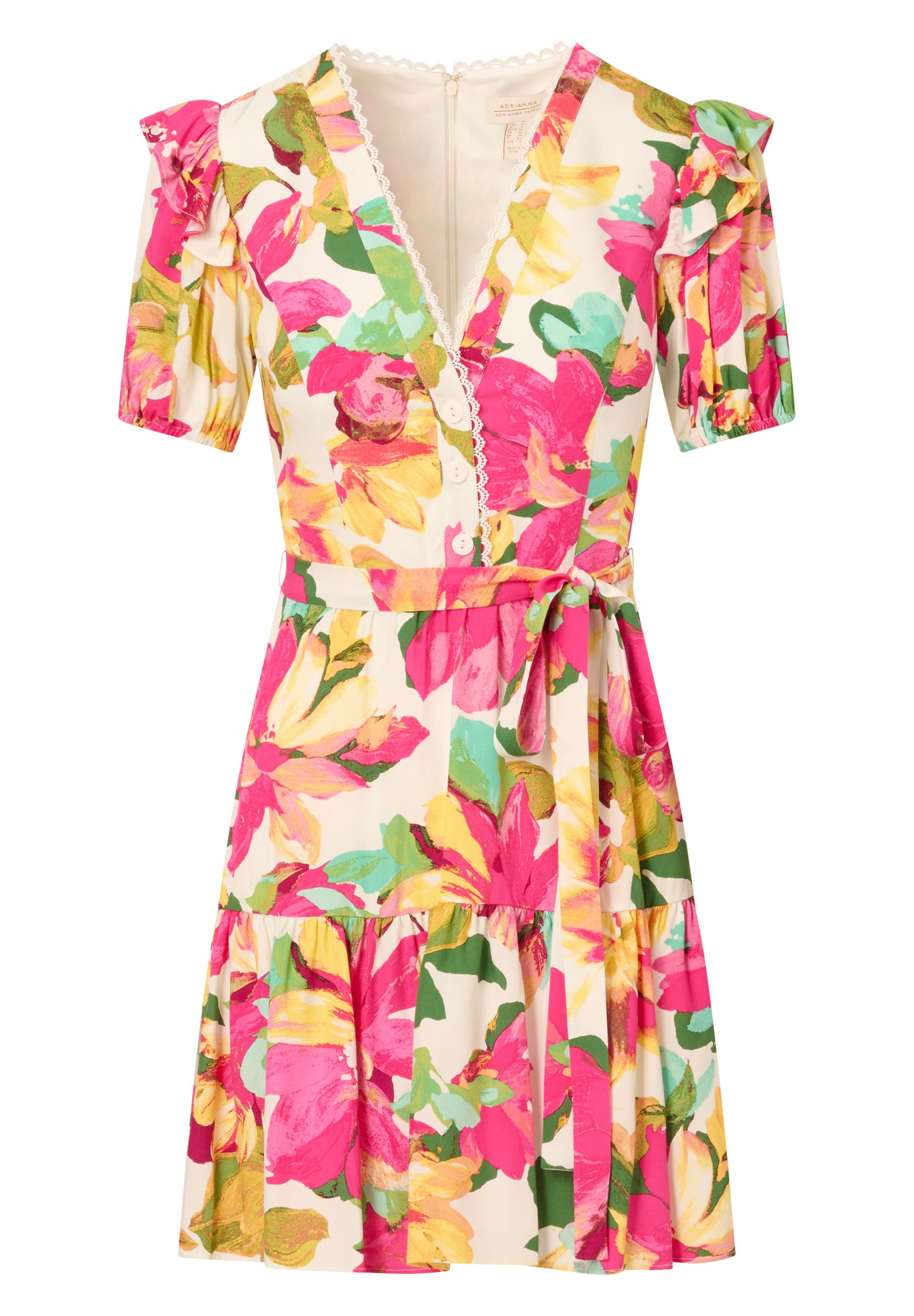 Adrianna Papell Sommerkleid Printed Midi Dress günstig online kaufen