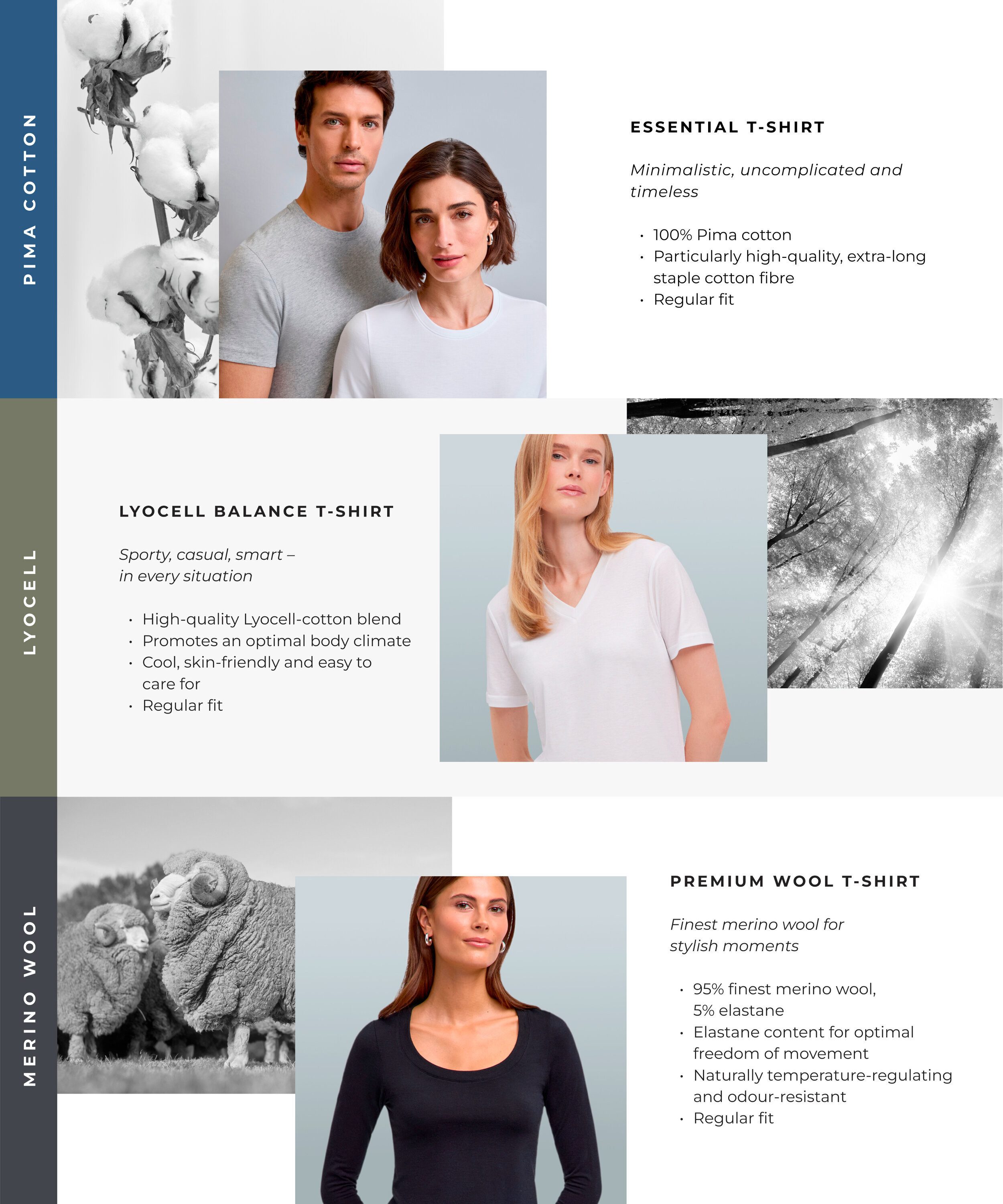 FALKE T-Shirt Lyocell Balance (1-tlg., 1)