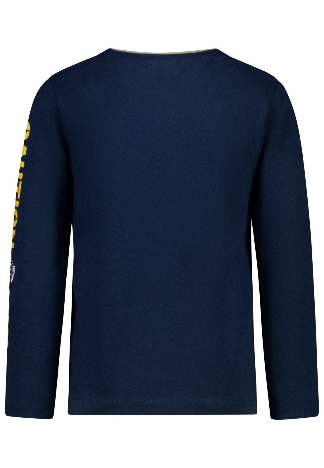 SALT AND PEPPER Langarmshirt Salt & Pepper Jungen Schaufelbagger Langarmshirt dark blue (1-tlg)