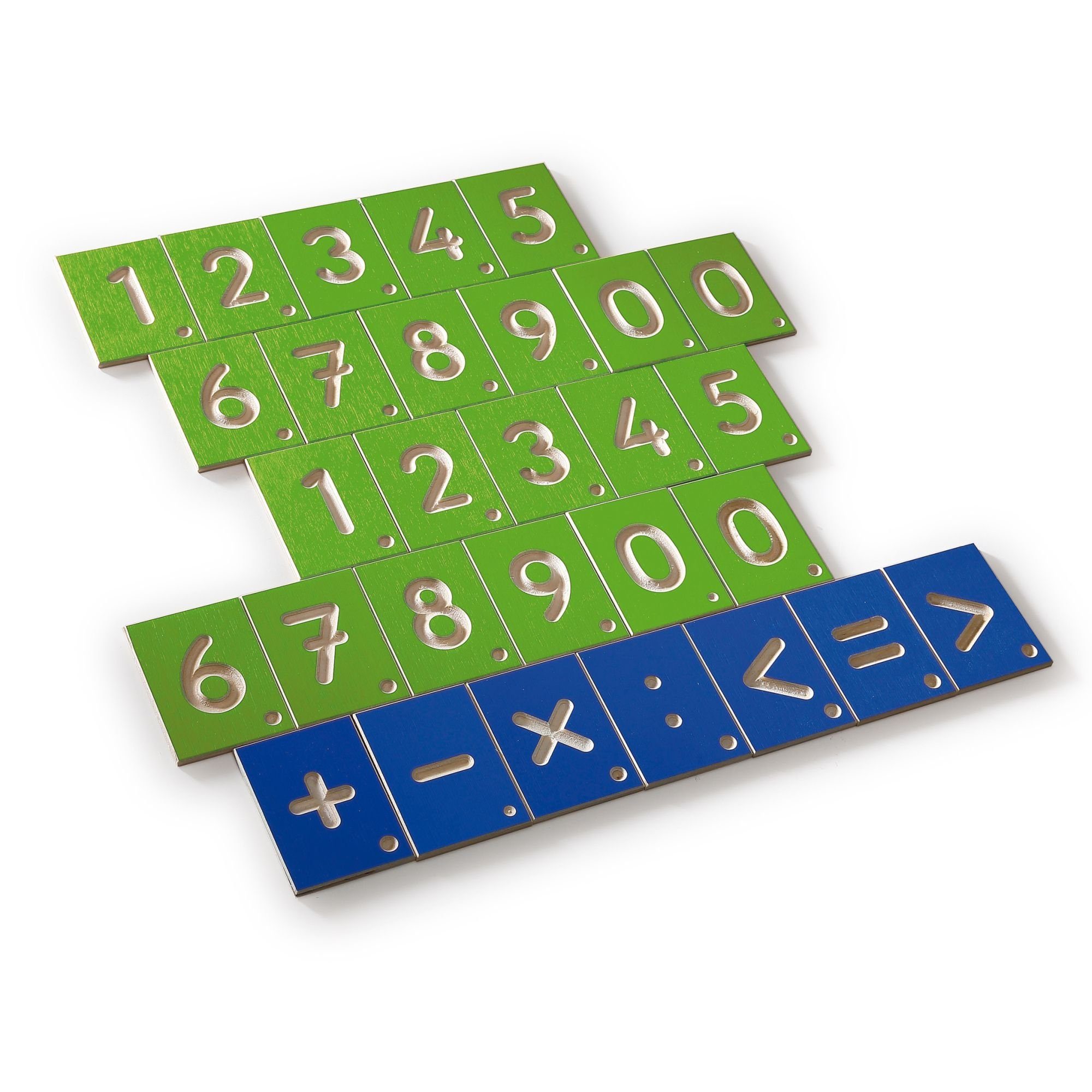 Holz Lernspielzeug Lernspiel spielend 29-St), aus Zahlen, (Set, lernen, Erzi® rechnen