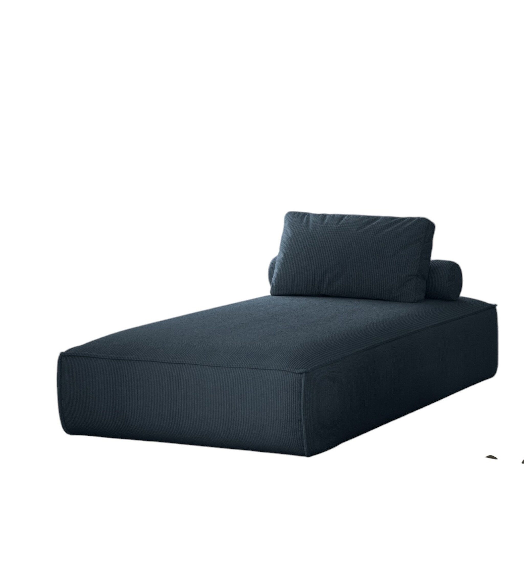 Fun Möbel Chaiselongue Liege Celes in Stoff, inkl. Rückenkissen