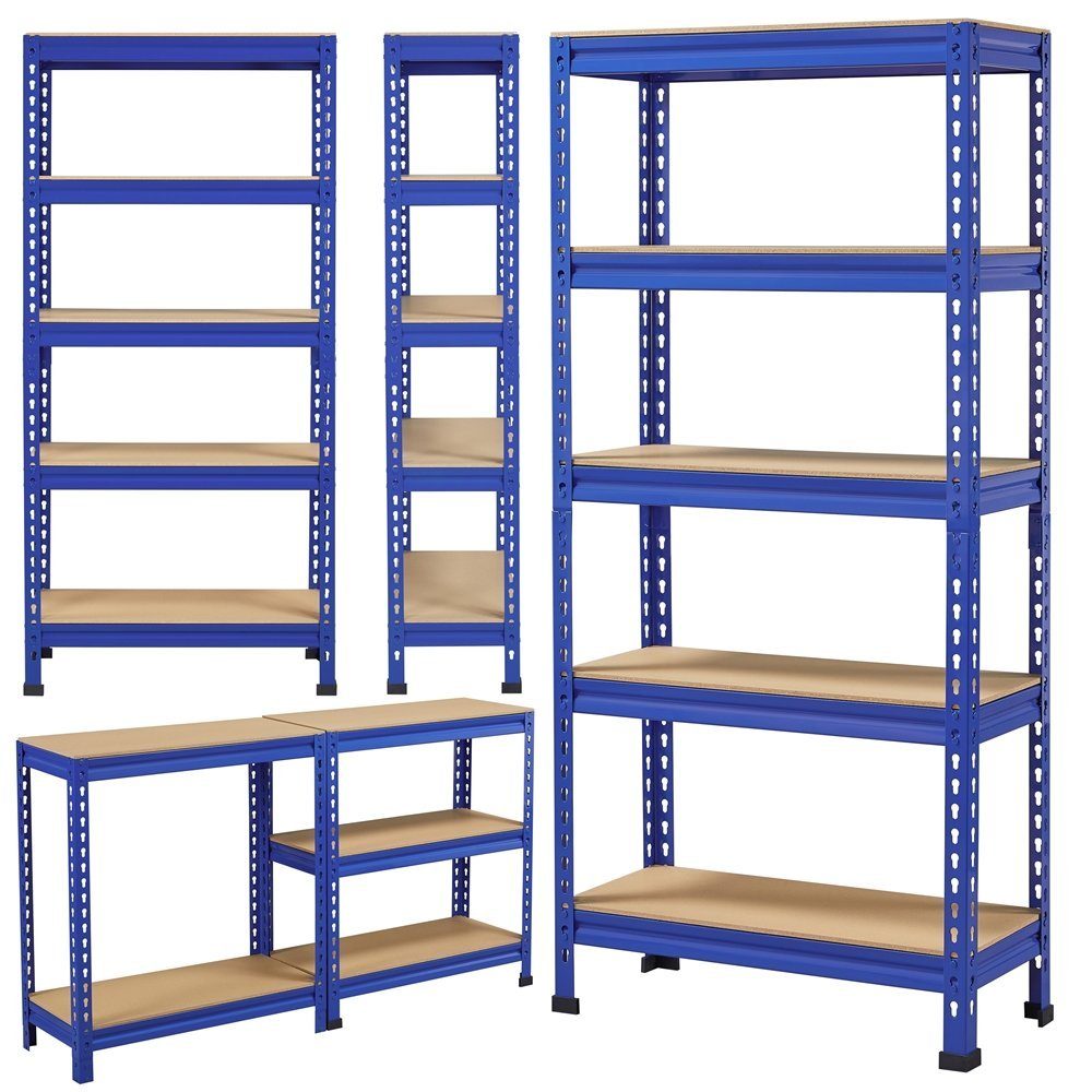 Yaheetech Standregal 70 x 30 x 150cm, Schwerlastregal Lagerregale Kellerreg günstig online kaufen