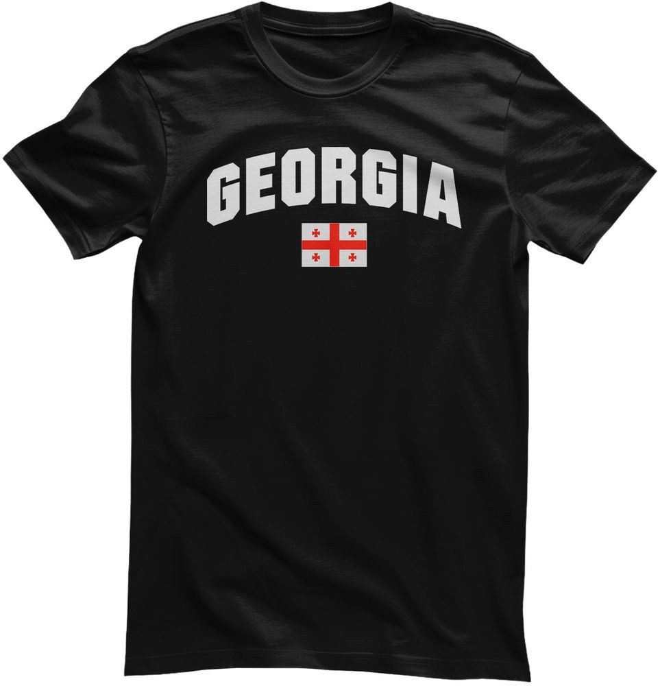 Flag Collection T-Shirt Georgia Flag T-Shirt