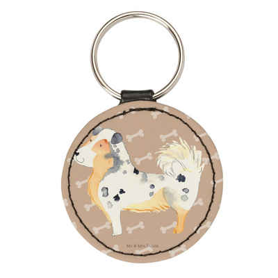 Mr. & Mrs. Panda Schlüsselanhänger Hund Australien Shepherd - Hundeglück - Geschenk, Sprüche, Schutzenge (1-tlg), Elegantes Accessoire